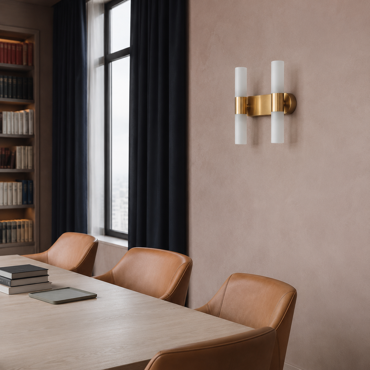 Luxe Goud Led Wandlamp