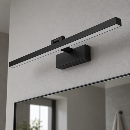 Minimalist One Frame Shape Wall Light Fixture