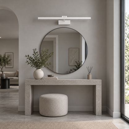 Minimalist One Frame Shape Wall Light Fixture