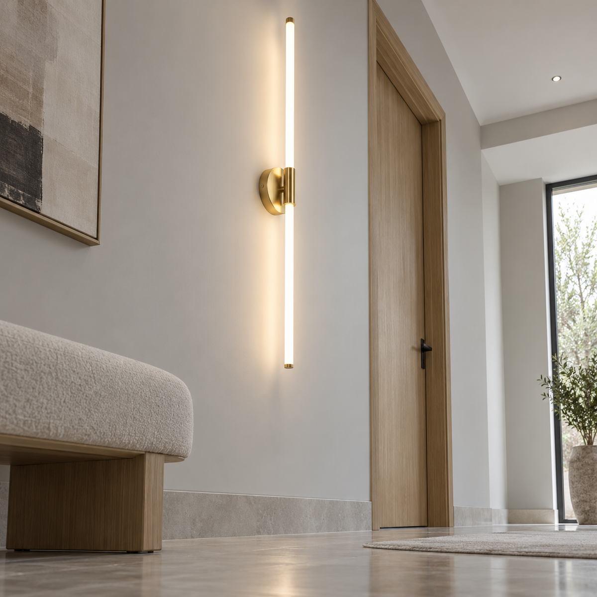 Pipe Shape Wall Lamp