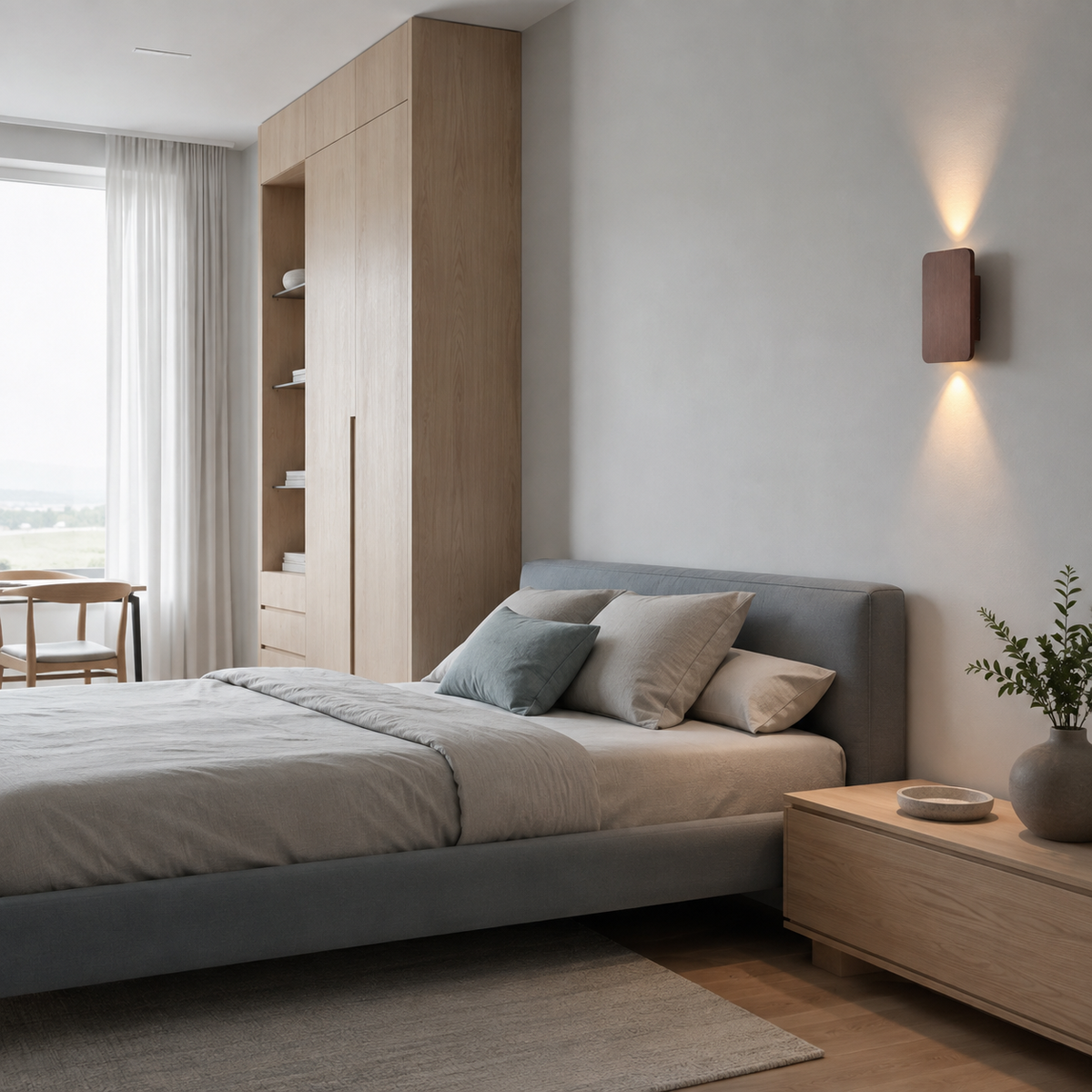 Nordic LED wall lights for bedroom