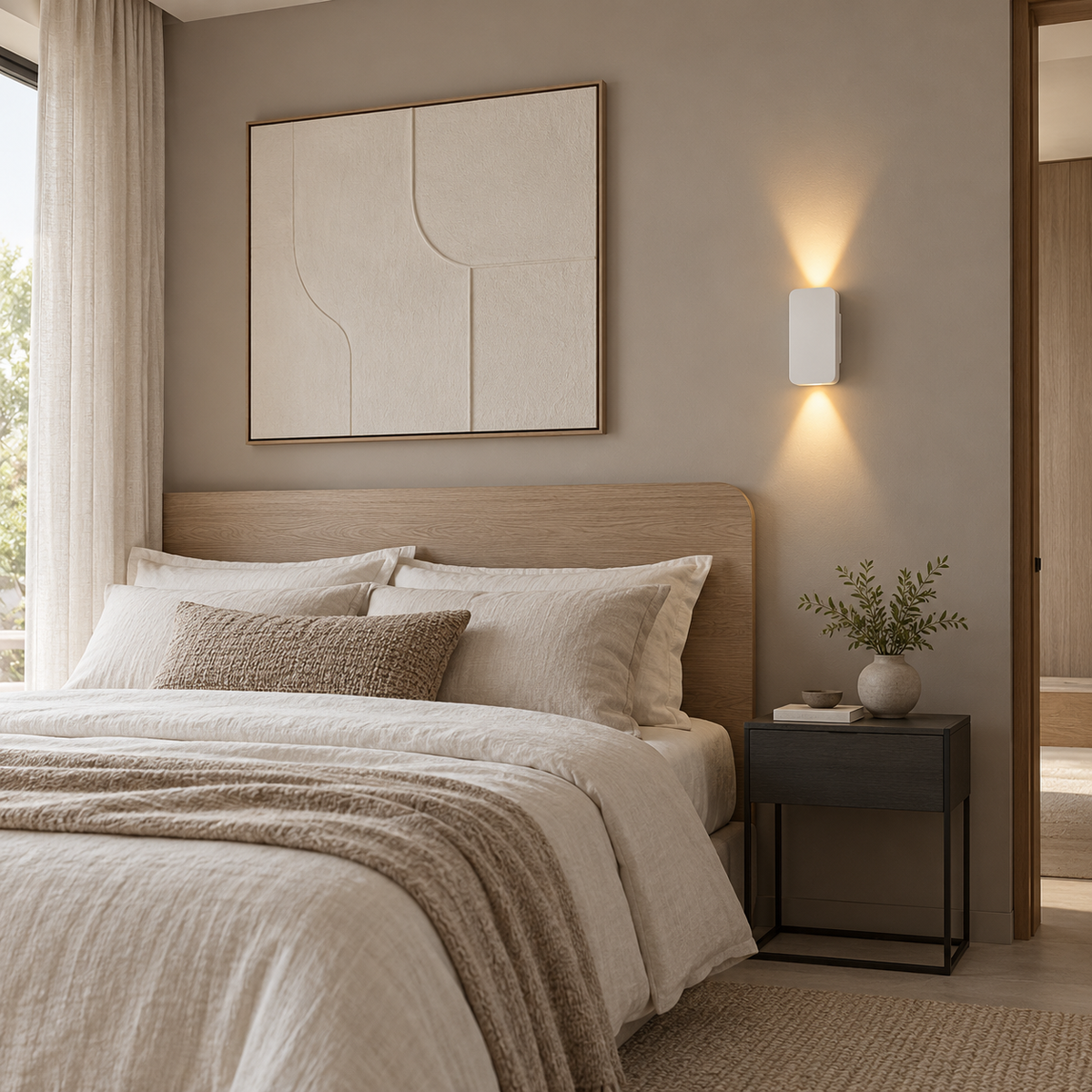 Nordic LED wall lights for bedroom