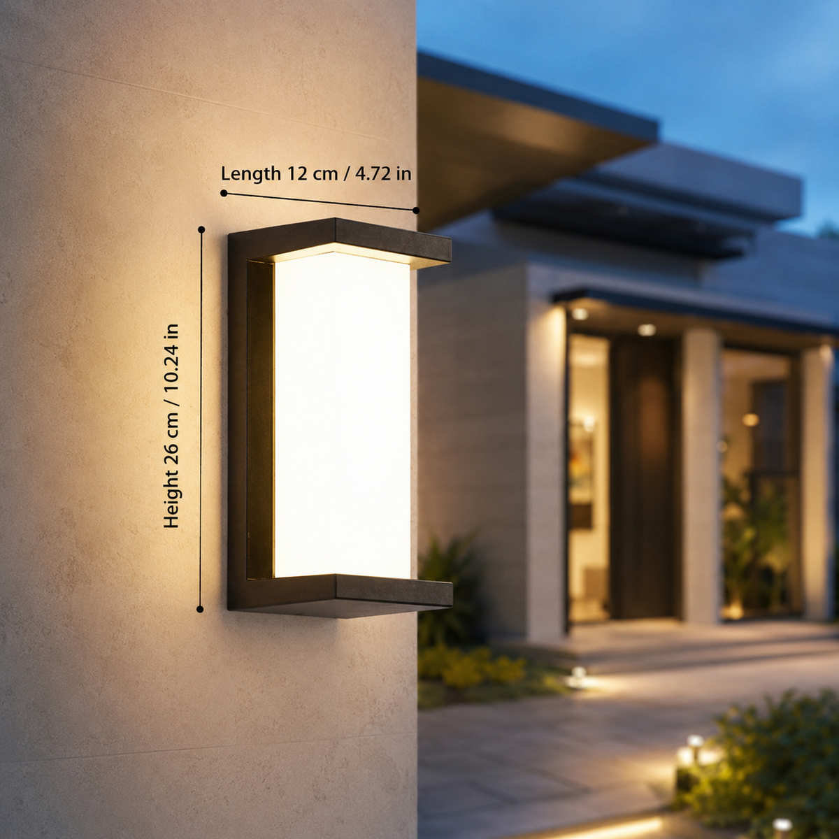 Luxely rörelsesensor-trädgårdslampa