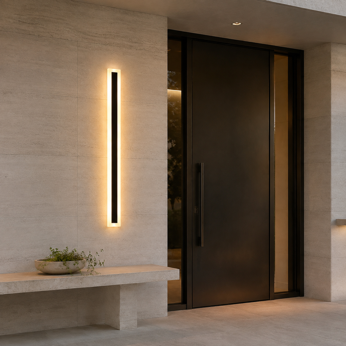 Luxely Modern Wandleuchte Außen