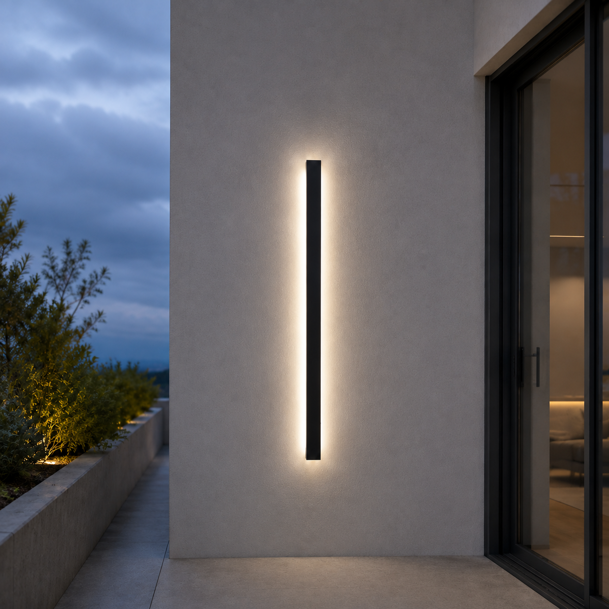 Luxely Modern Wandleuchte Außen