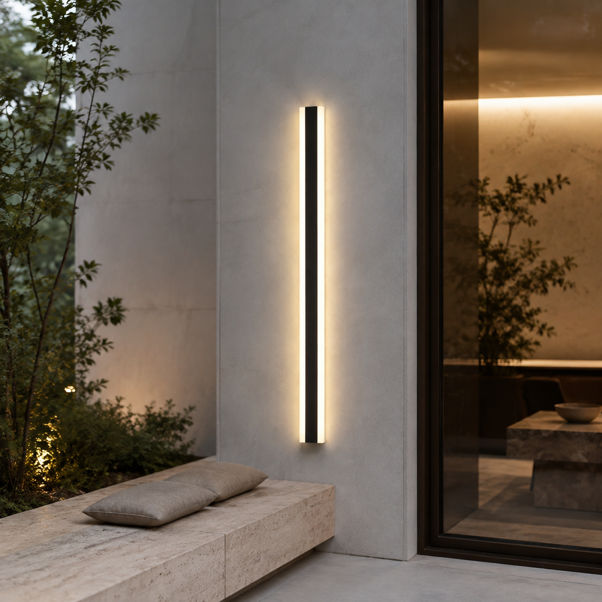Luxely Modern Wandleuchte Außen
