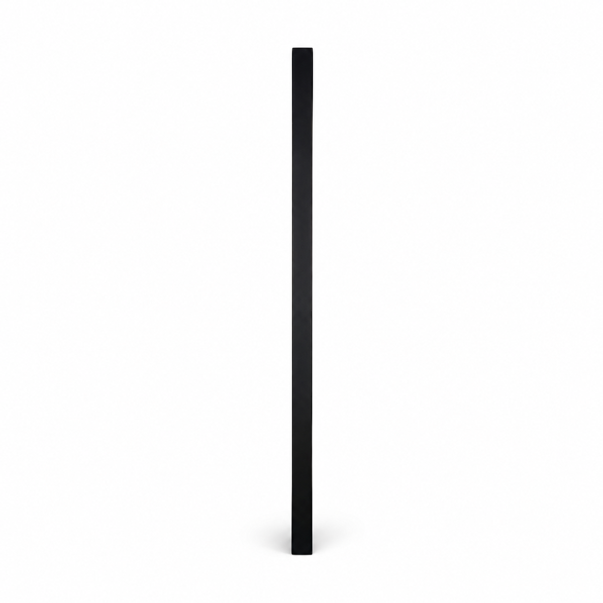 Minimal line LED wall light on a clean white background