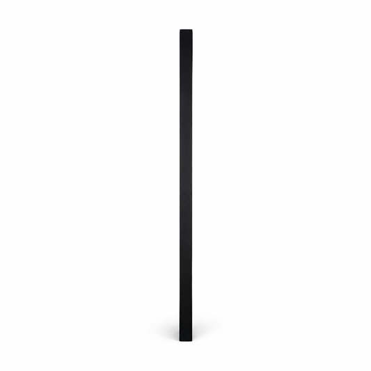Minimal line LED wall light on a clean white background