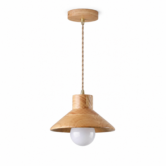 LUXELY nordic wood pendant light for kitchen island