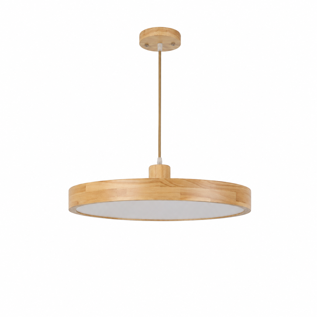 LUXELY modern japanese wood pendant lamp for living room