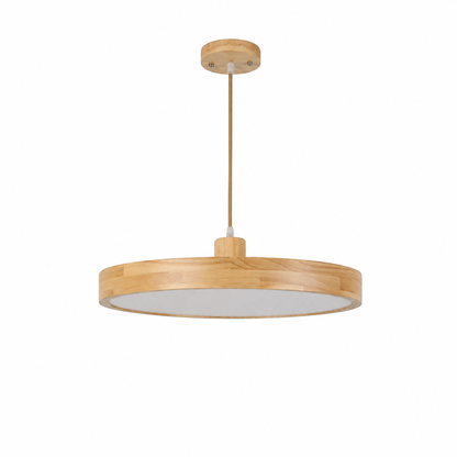 LUXELY modern japanese wood pendant lamp for living room