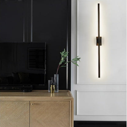 Minimalistische Stabform Verstellbare Wandleuchte Sconce