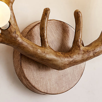 Antler vägglampa