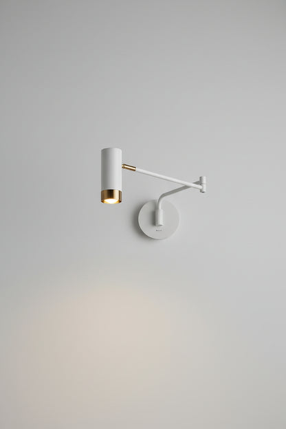 Lampe murale réglable à bras