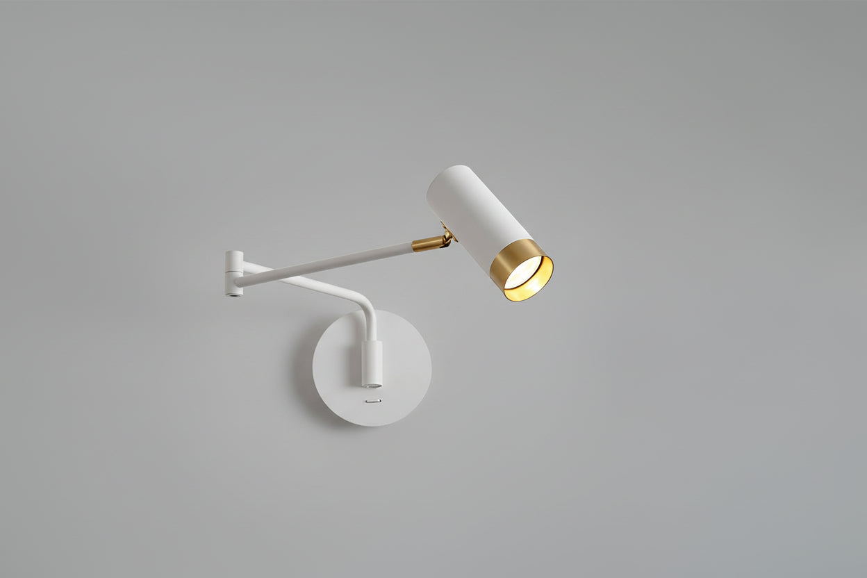 Lampe murale réglable à bras