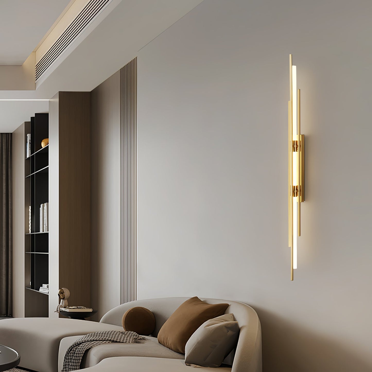 Gold Line Wall Lamp