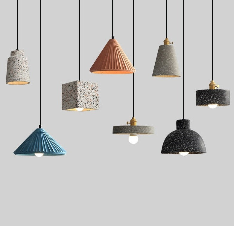 Moderne Cement Hanglamp