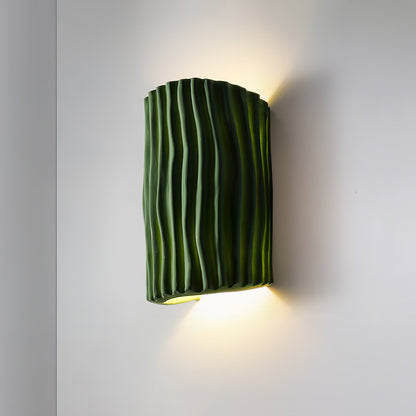 Wandlamp van hars