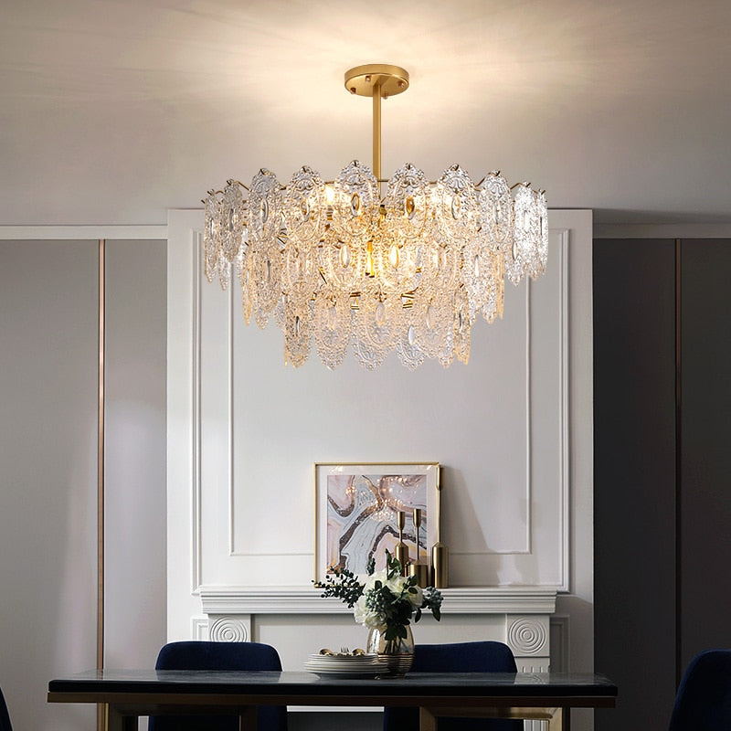 Crystal Contemporary Chandelier