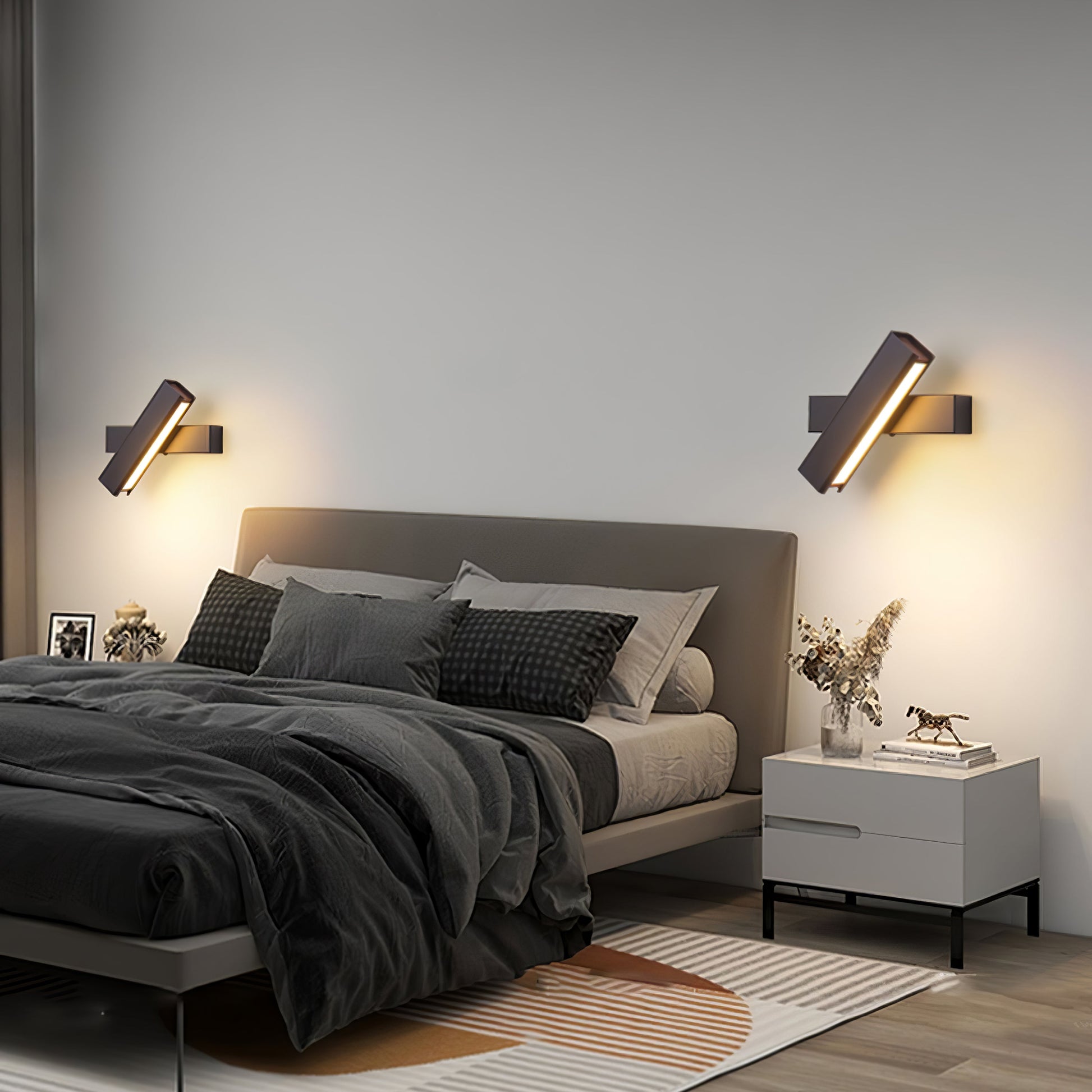 Luxe koperen wandlamp, eenvoudige wandverlichting voor slaapkamer, woonkamer, kantoor, woondecoratie, 180° verstelbare lampenkap Luxe koperen wandlamp, eenvoudige wandverlichting voor slaapkamer, woonkamer, kantoor, woondecoratie, 180° verstelbare lampenkap